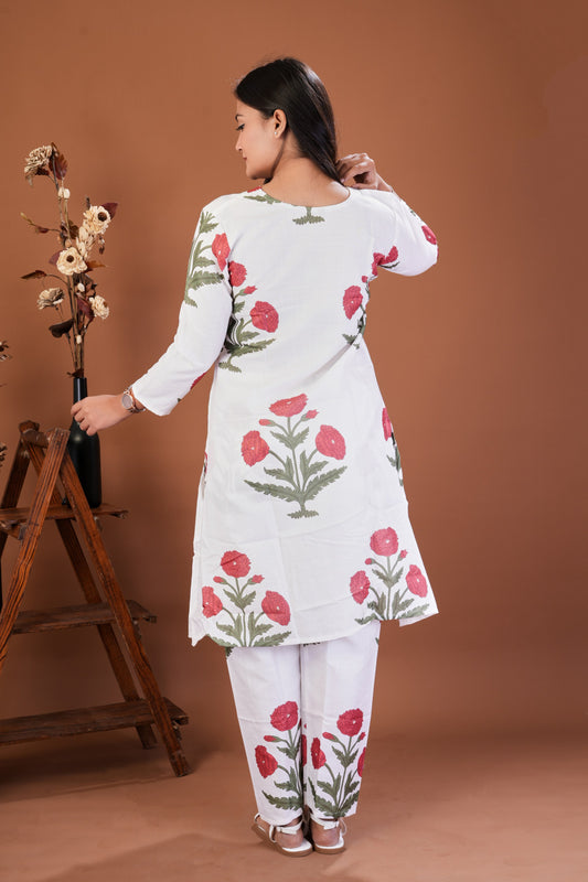 Women Rayon Ethnic Co-Ord Set | Kurta Palazzo SeT